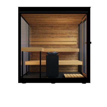 Vue Outdoor Traditional 3-4 Person Cabin Sauna