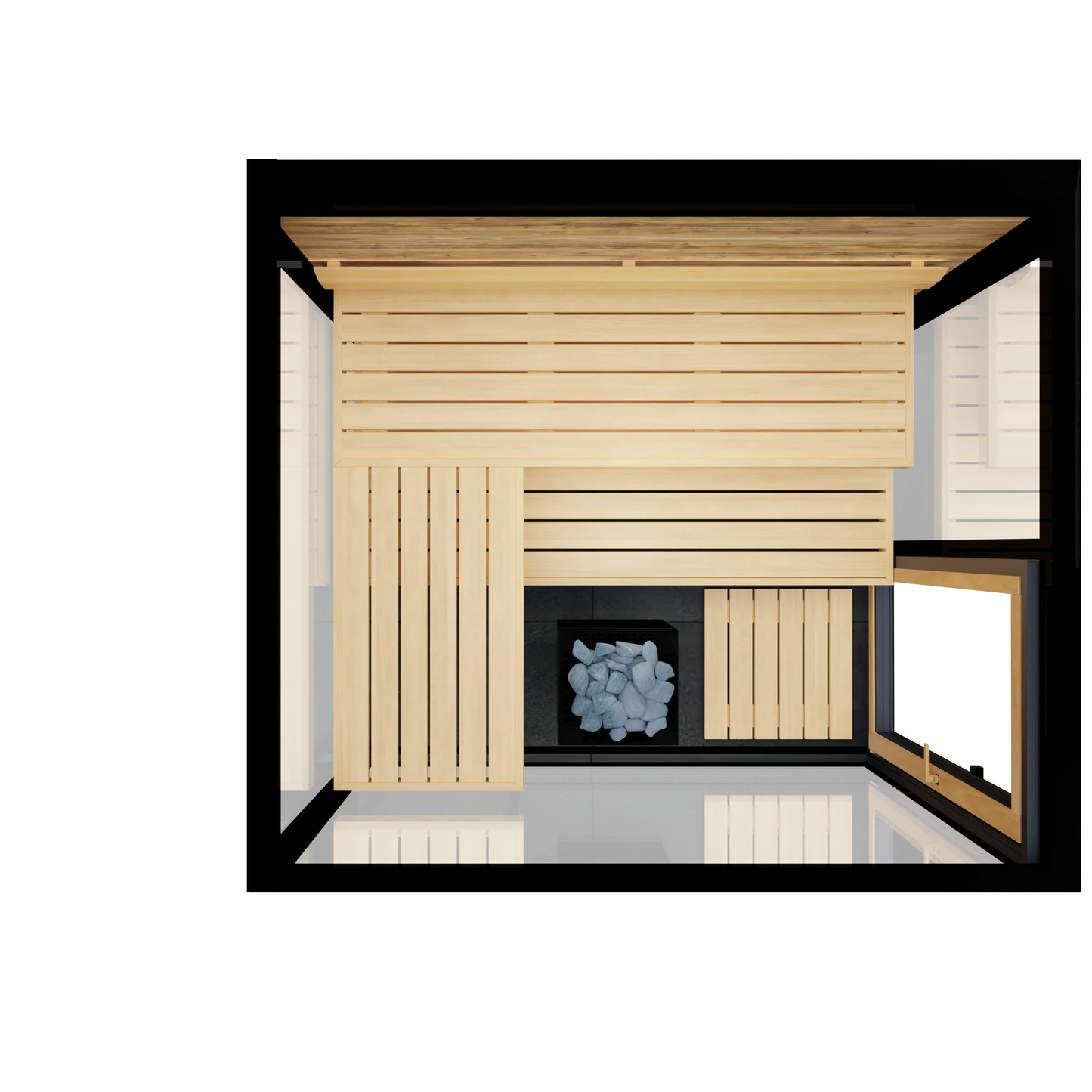 Vue Outdoor Traditional 3-4 Person Cabin Sauna