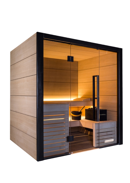 Fuji Indoor Traditional 3-4 Person Cabin Sauna